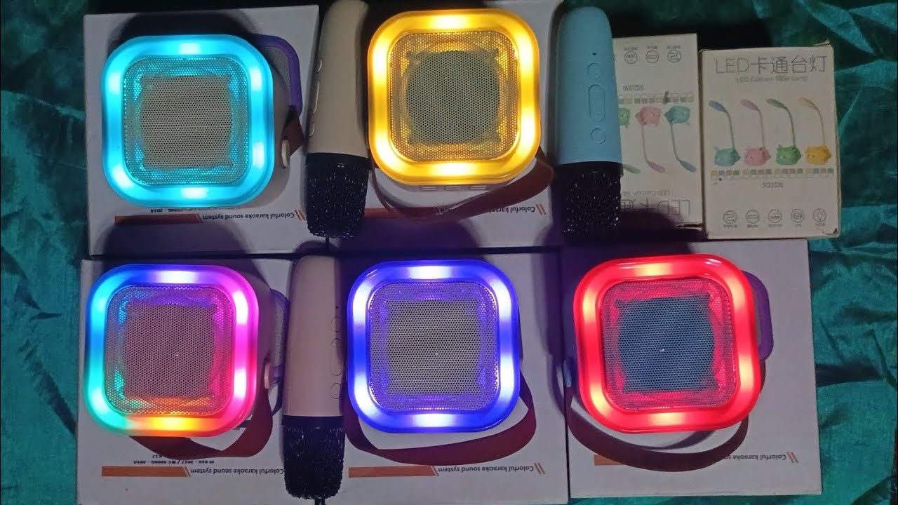 Wireless Karaoke Speaker Unboxing And Full Trick Video - New Bluetooth speaker release 
