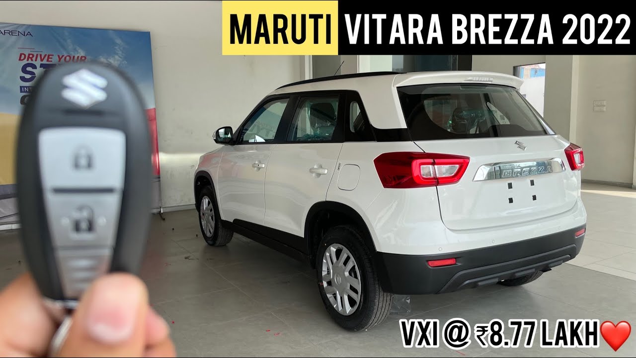 Maruti Vitara Brezza 2022| Vitara Brezza 2022 Vxi Latest Onroad Price, All Features