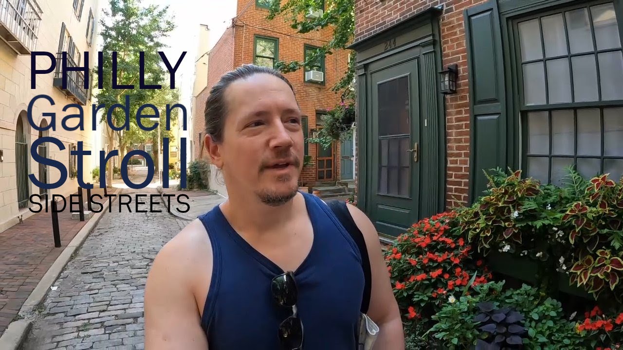 Philly Garden Stroll | The side streets | Urban Container Gardening