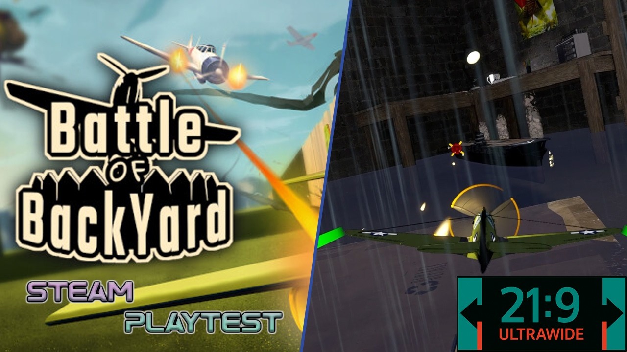 Battle of BackYard - Playtest - (1440p Ultrawide 60 fps) - No Commentary