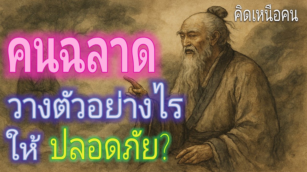 คนฉลาดวางตัวอย่างไร ให้ปลอดภัย? | วางตัวเป็น | มุมมองแบบนักคิด | ปกป้องตัวเอง | คิดเหนือคน