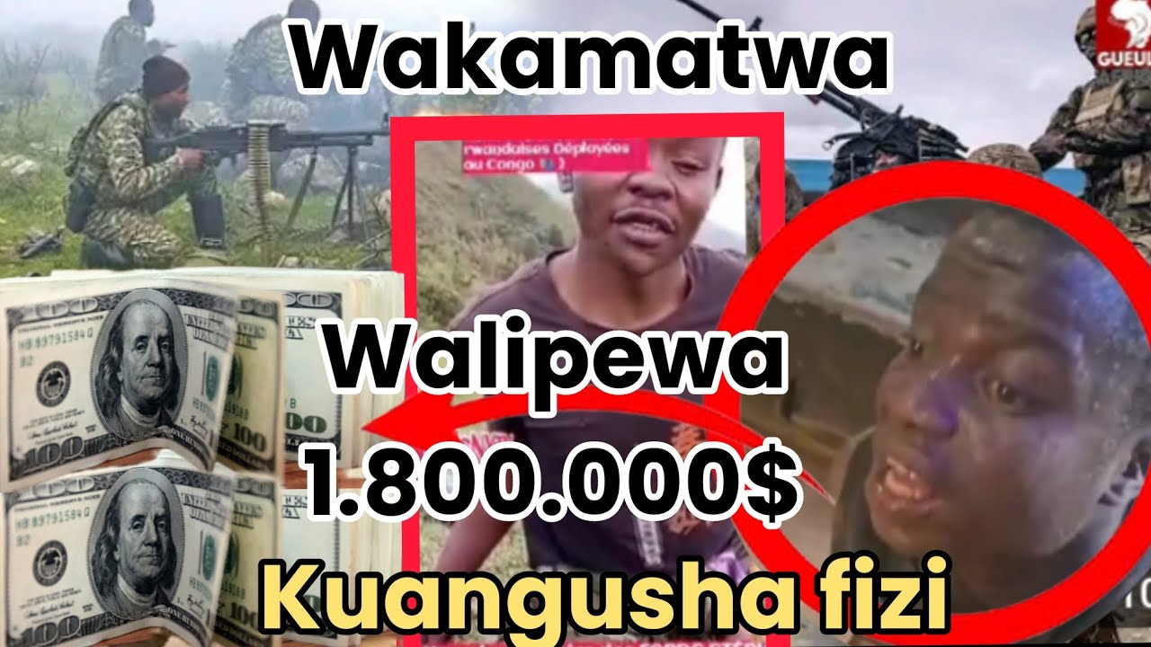 MCHANA WALEO FAAMU KINACHO HENDELEA FIZI// UVIRA// WALIKALE// WALIOPEWA PESA NA M-23 WAKAMATWA.