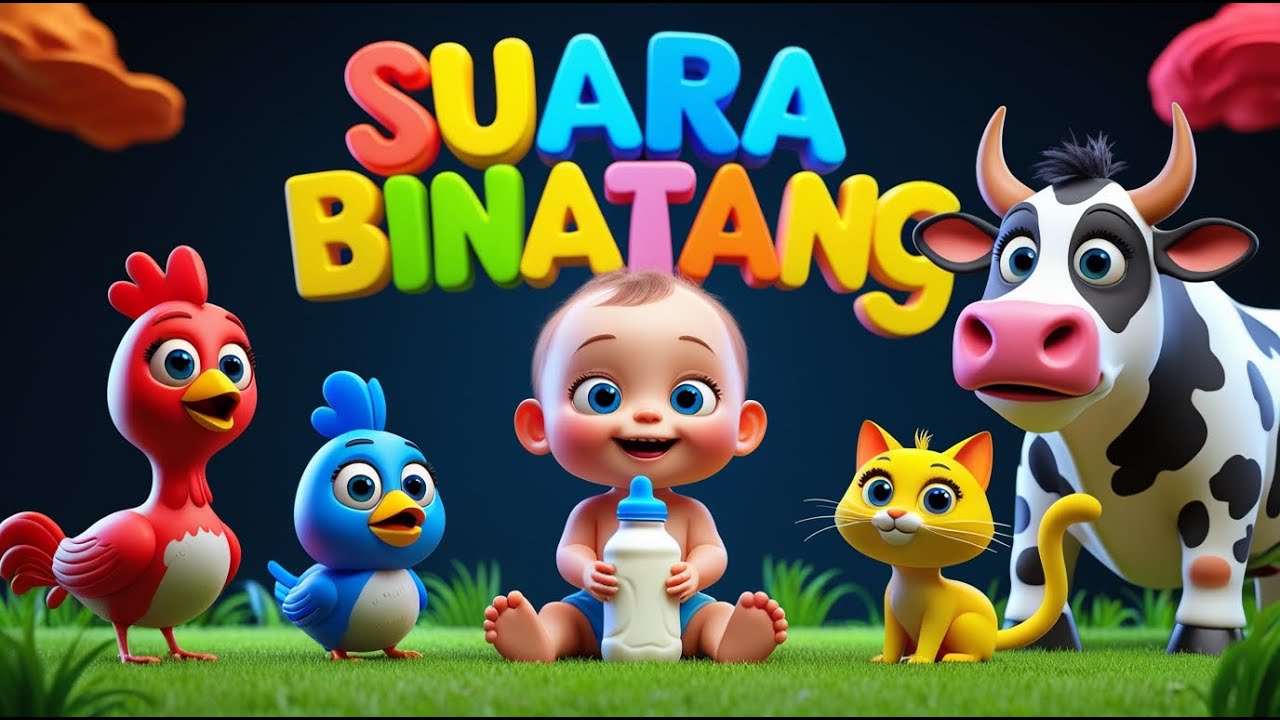 SUARA BINATANG - KUMPULAN LAGU ANAK DAN BALITA TERPOPULER | Kids PawPaw