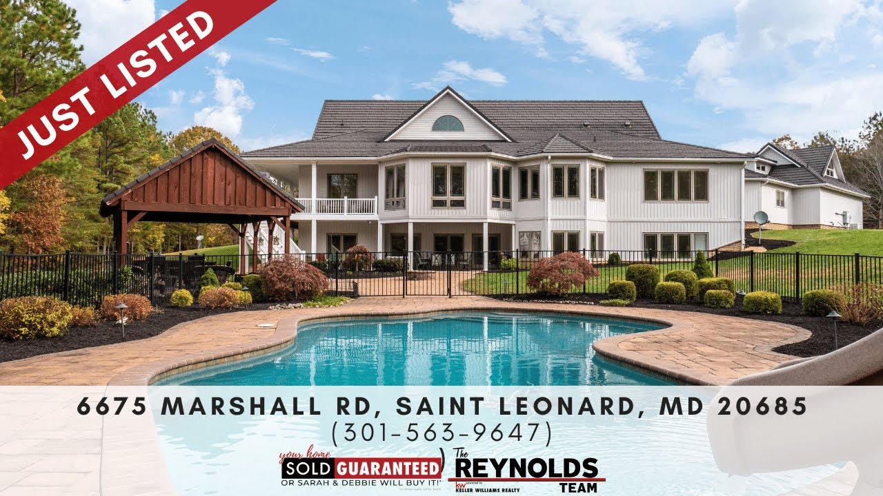 6675 Marshall Rd, Saint Leonard, MD 20685 The Reynolds Team (301) 563 9647