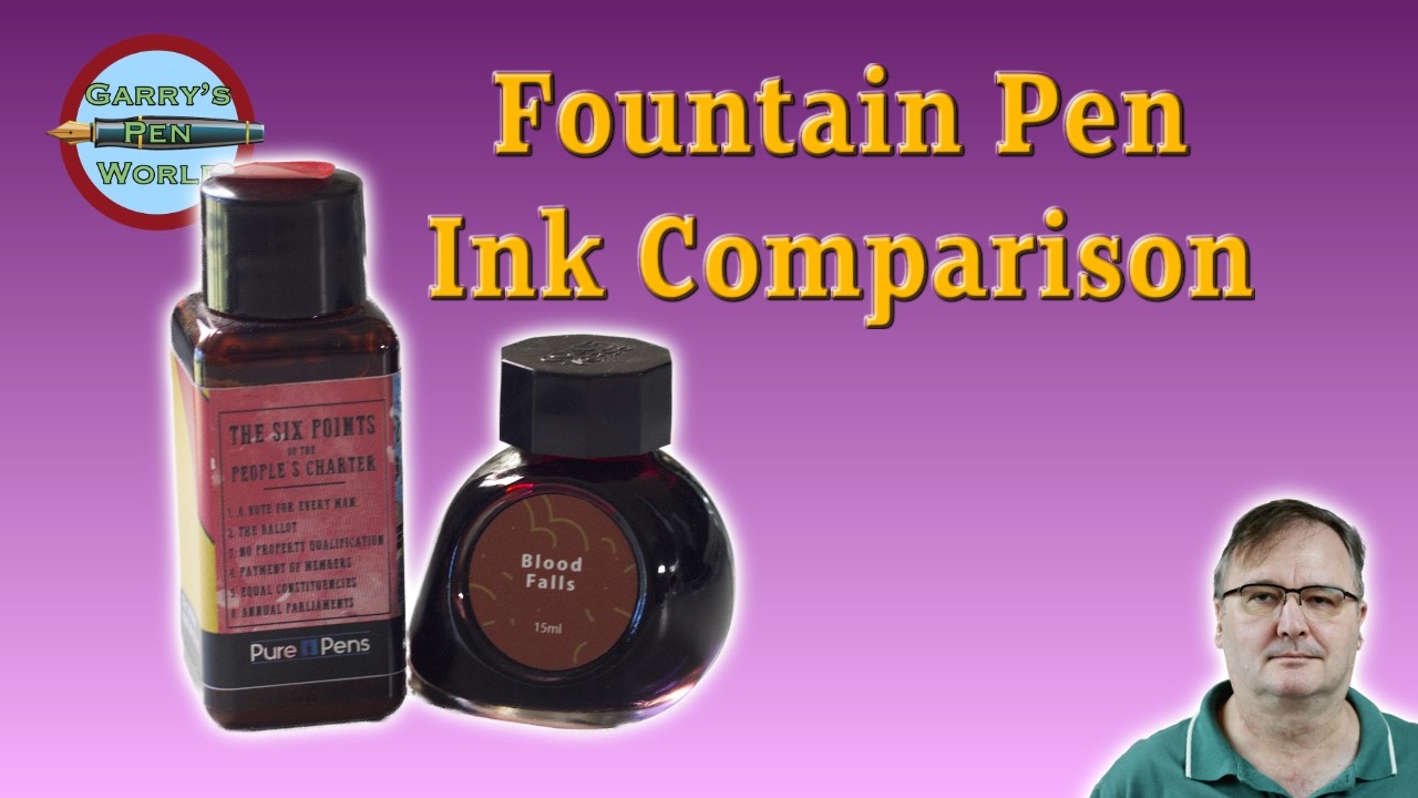 Сравнение Inky March Madness, Colorverse, Blood Falls и Pure Pens, Peoples Charter.