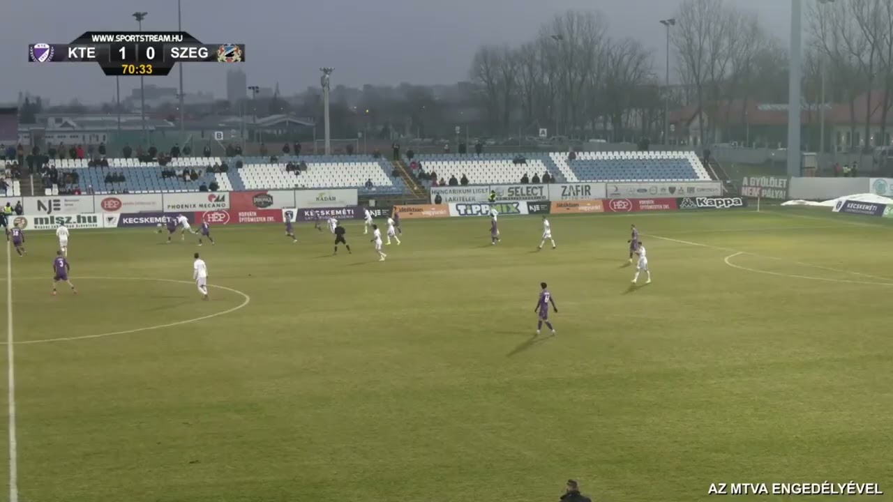 Összefoglaló: Kecskeméti TE–Szeged-Csanád GA 4-0 (2026.02.01)