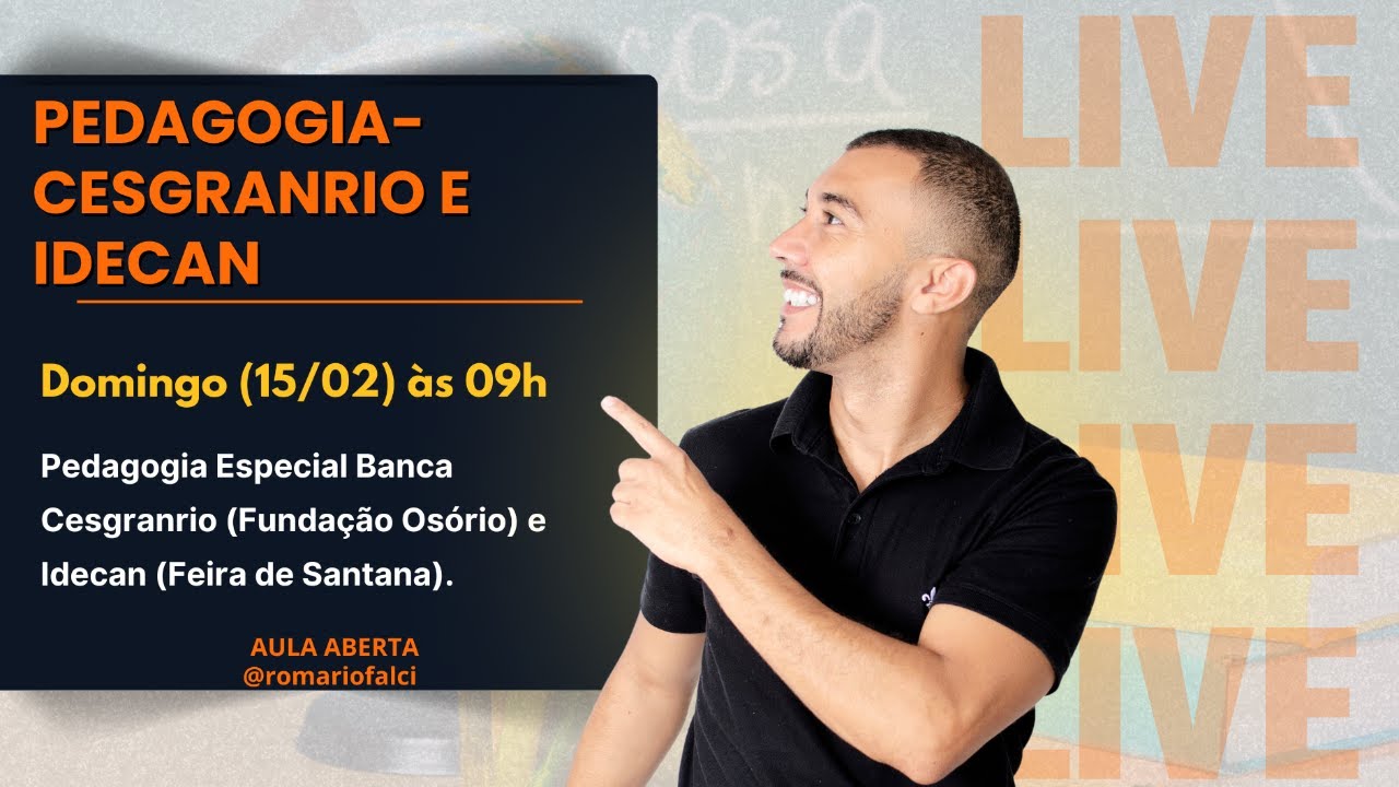 PEDAGOGIA - CESGRANRIO E IDECAN