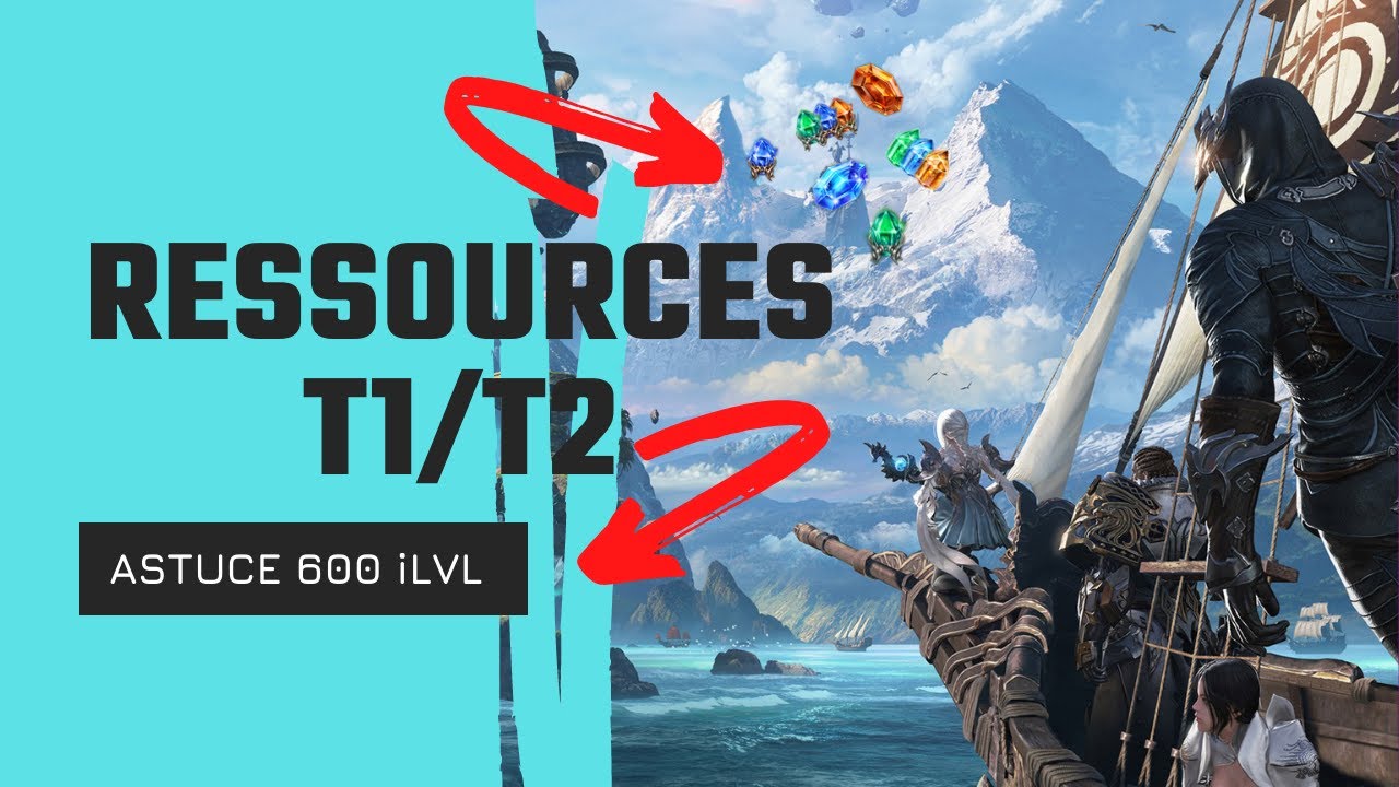 LES RESSOURCES T1/T2 ASTUCE POUR MONTER SON STUFF