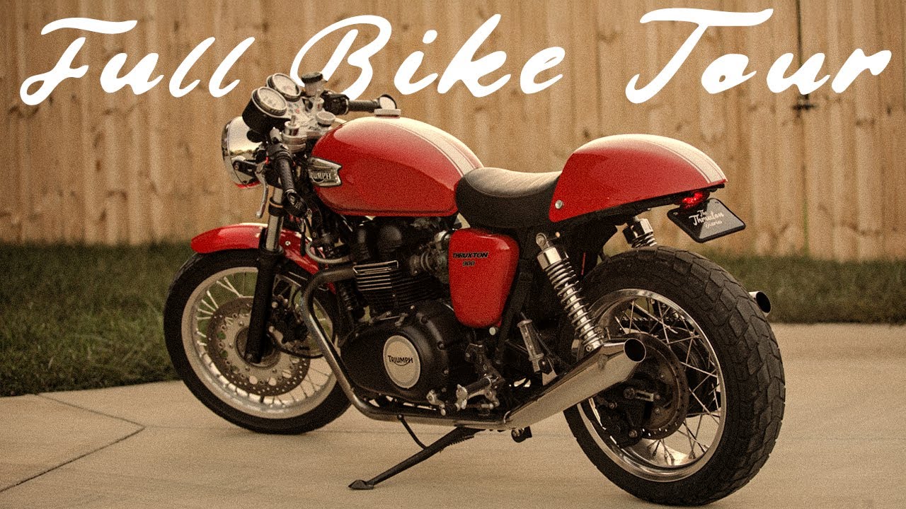 Custom 2007 Triumph Thruxton 900 - Full Bike Tour