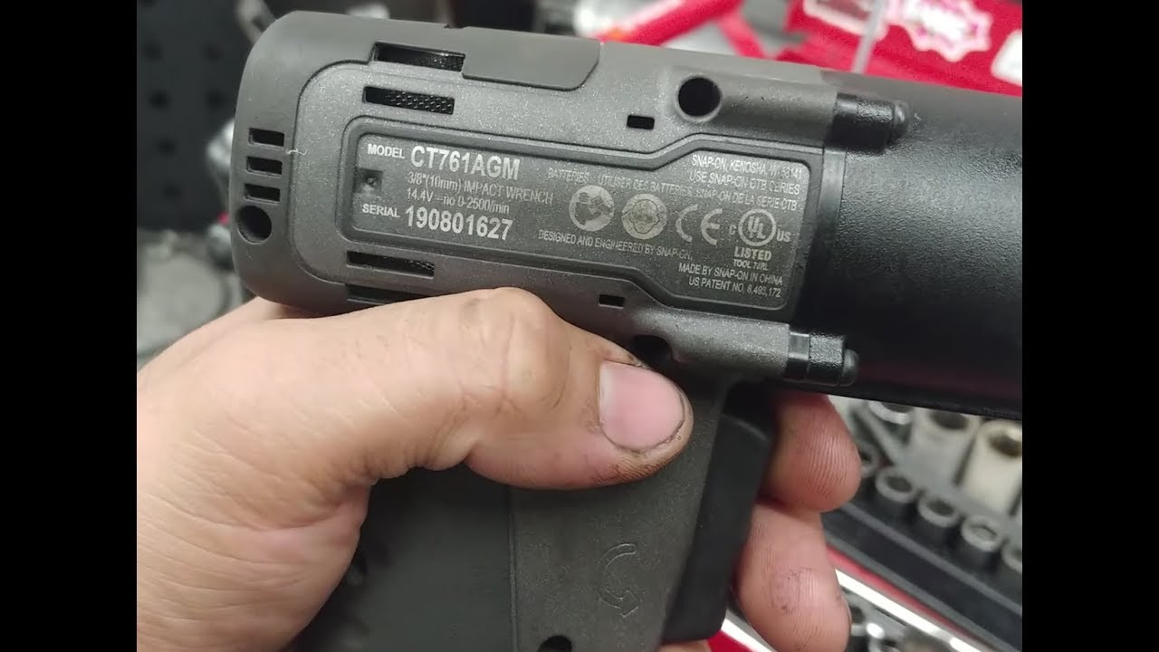 Snap On CT761 Gunmetal Grey(Lock up your tools)