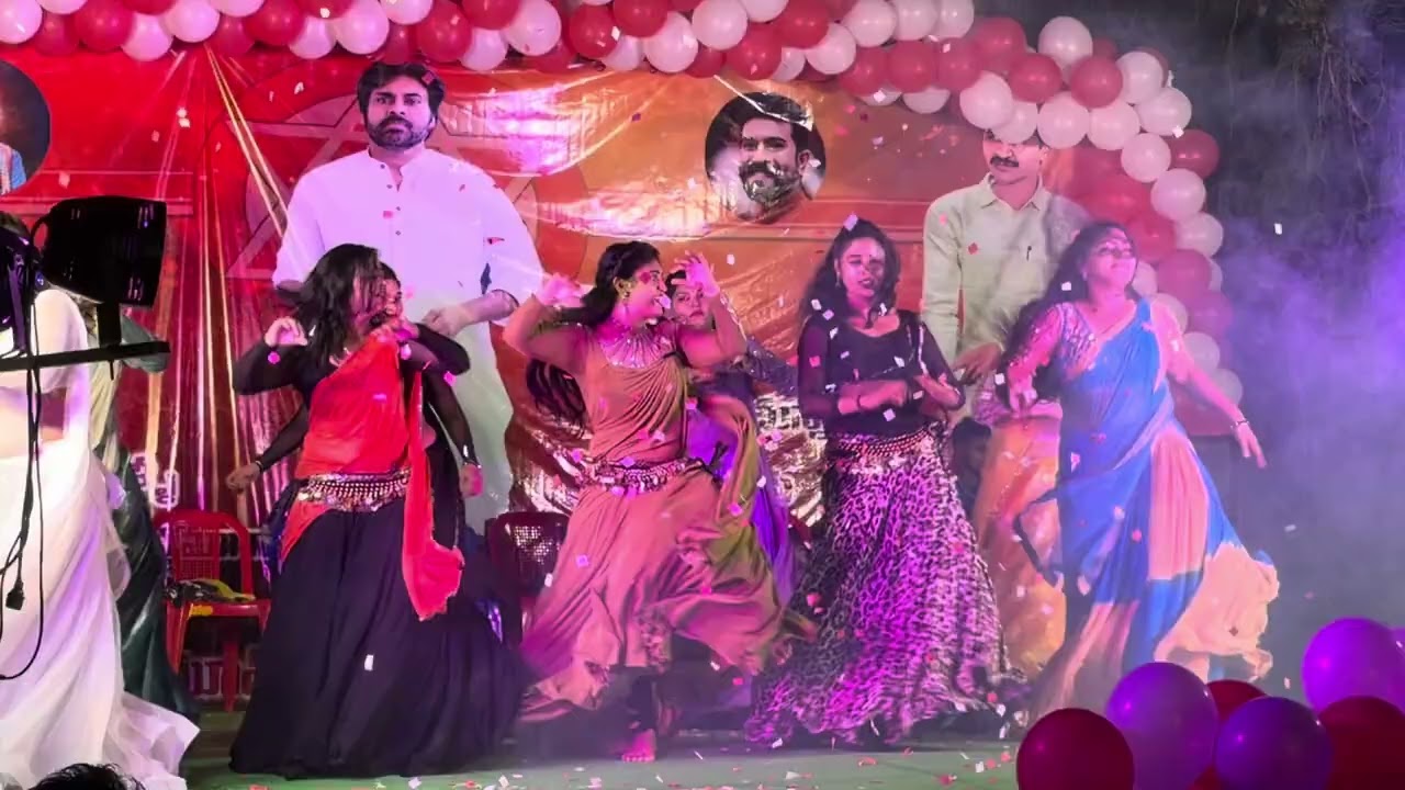 Jenasena party song| ganesh Events Chilakaluripet 🔥