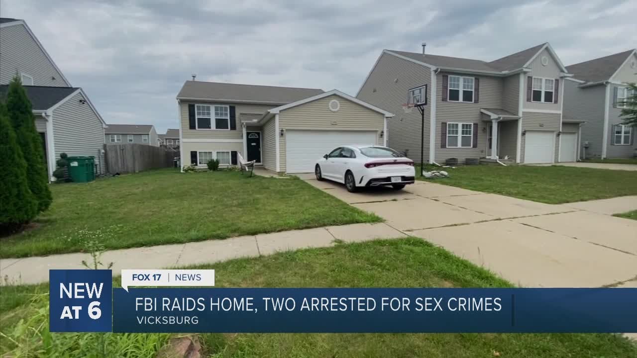 FBI raids Kalamazoo Co. home, 2 arrested for child sex crimes