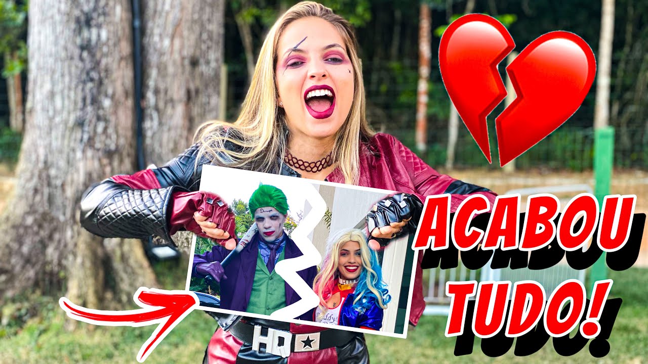 A BAD ARLEQUINA FEZ A ARLEQUINA E O CORINGA TERMINAREM E O CORINGA CHOROU MUITO