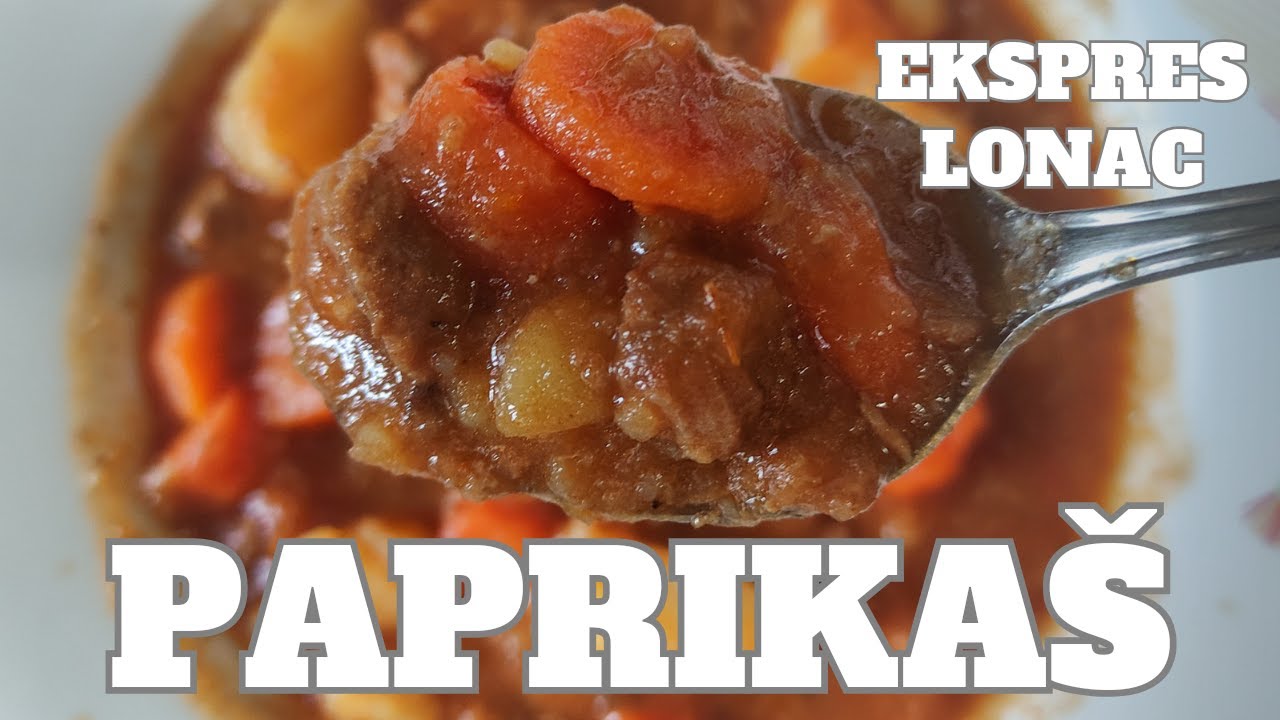 🧑‍🍳PAPRIKAŠ iz Ekspres Lonca ➡️Ukusno, Zdravo i Brzo 👉RECEPT Instant Pot Stew