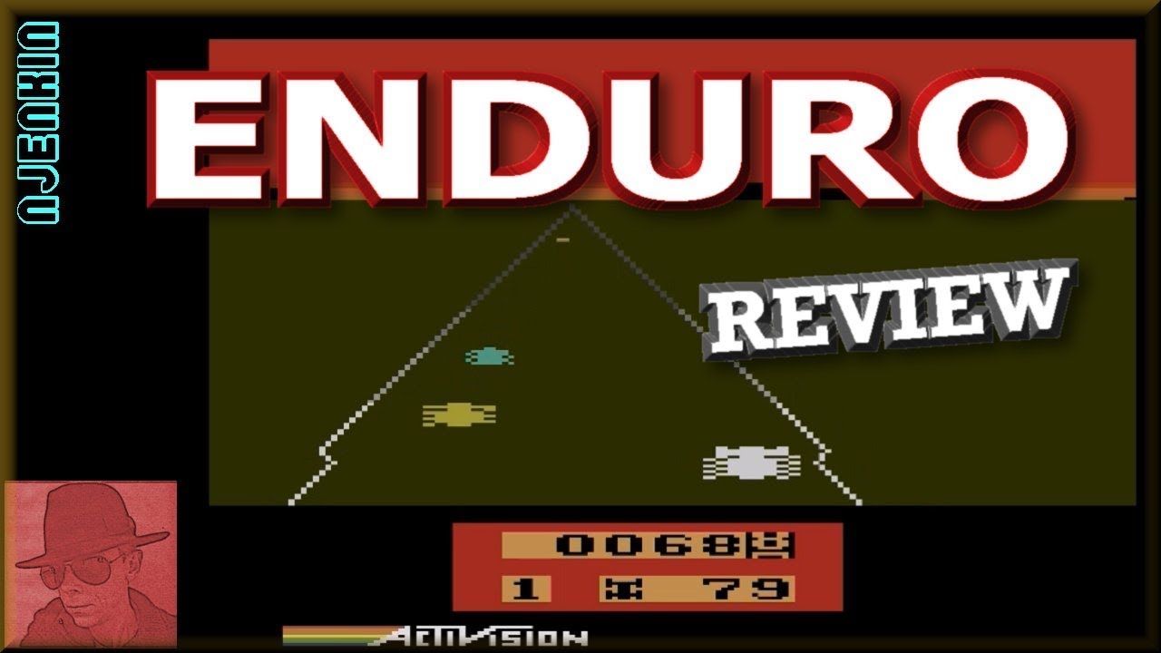 Enduro - on the Atari 2600 - with Commentary !!