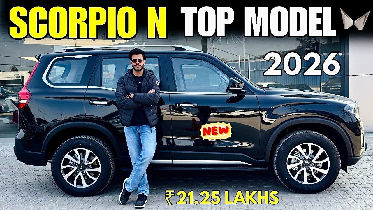 Mahindra Scorpio N Z8T 2025 Detailed Review ✅ Scorpio N Z8T Diesel AT New On Road Price & Features 🔥