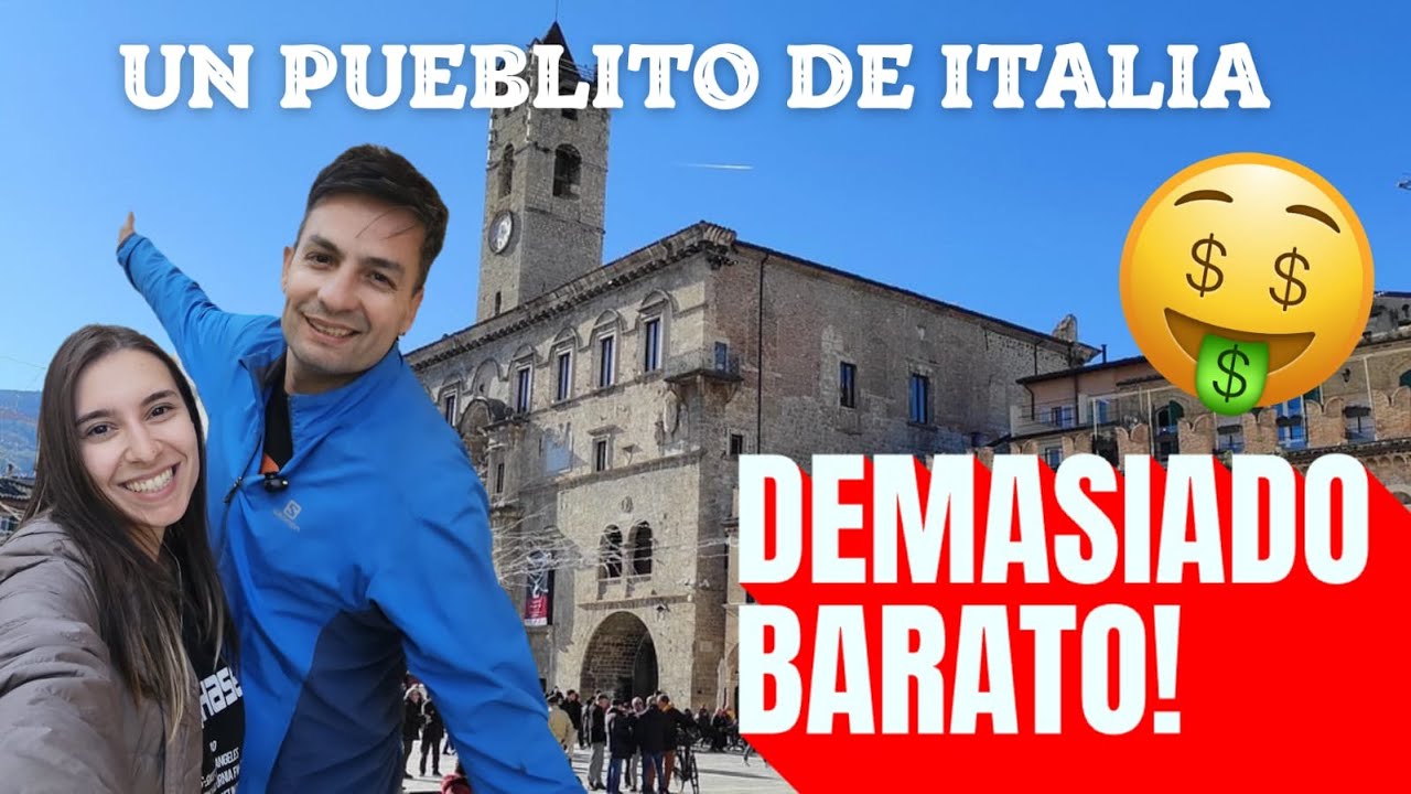 ¿VALE LA PENA?🤨  Así son los pueblos de ITALIA, Ascoli Piceno - 🌼FLOR Y MANU 🥂