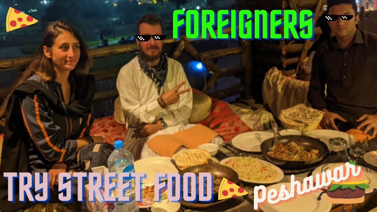 Eating STREET FOOD in Peshawar, Pakistan 🇵🇰 for the first time