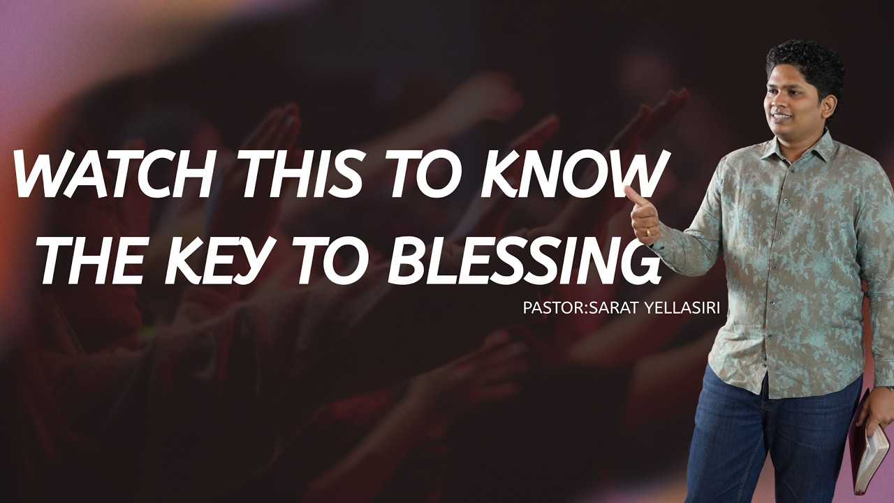 The Key To Blessing