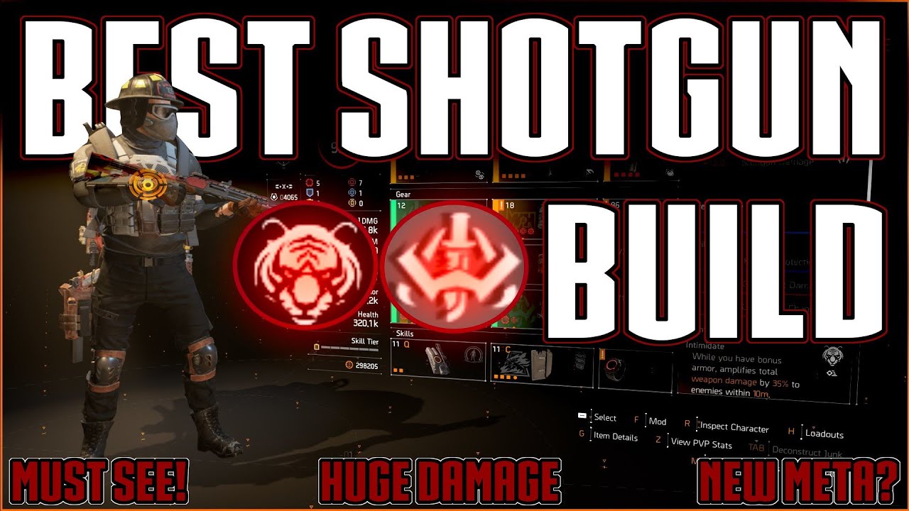The Division 2 | One Tap Shotgun Build!! | Massive Damage!! | TU11