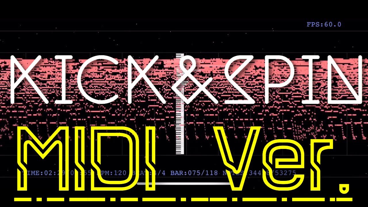 【音の錯覚】聞こえないはずの『Kick&Spin/[Champagne]』の歌詞が聞こえる動画（リクエストありがとうございます）