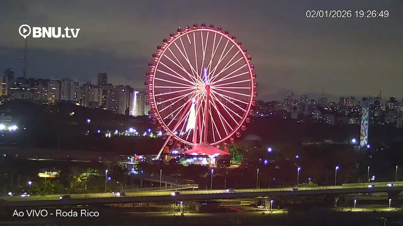 Roda RICO São Paulo - Show de luzes