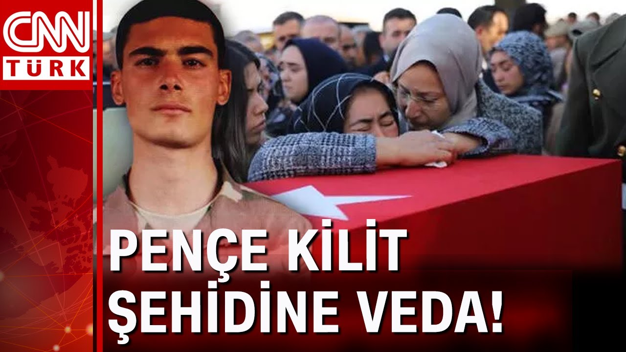 Şehit sözleşmeli er Hüseyin Korkmaz gözyaşlarıyla son yolculuğuna uğurlandı
