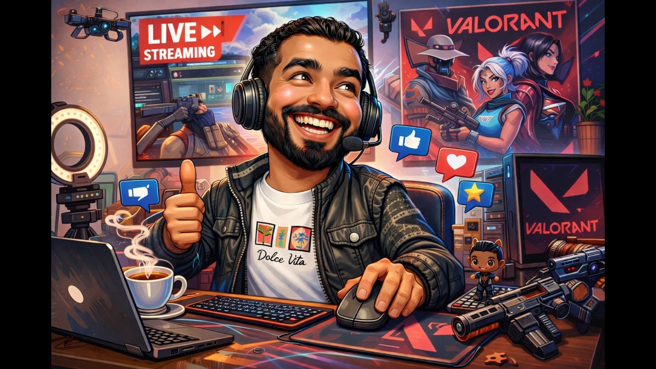 LIVE 🔴[ DAY 65] Last round best round… hopefully 😬 #valorant