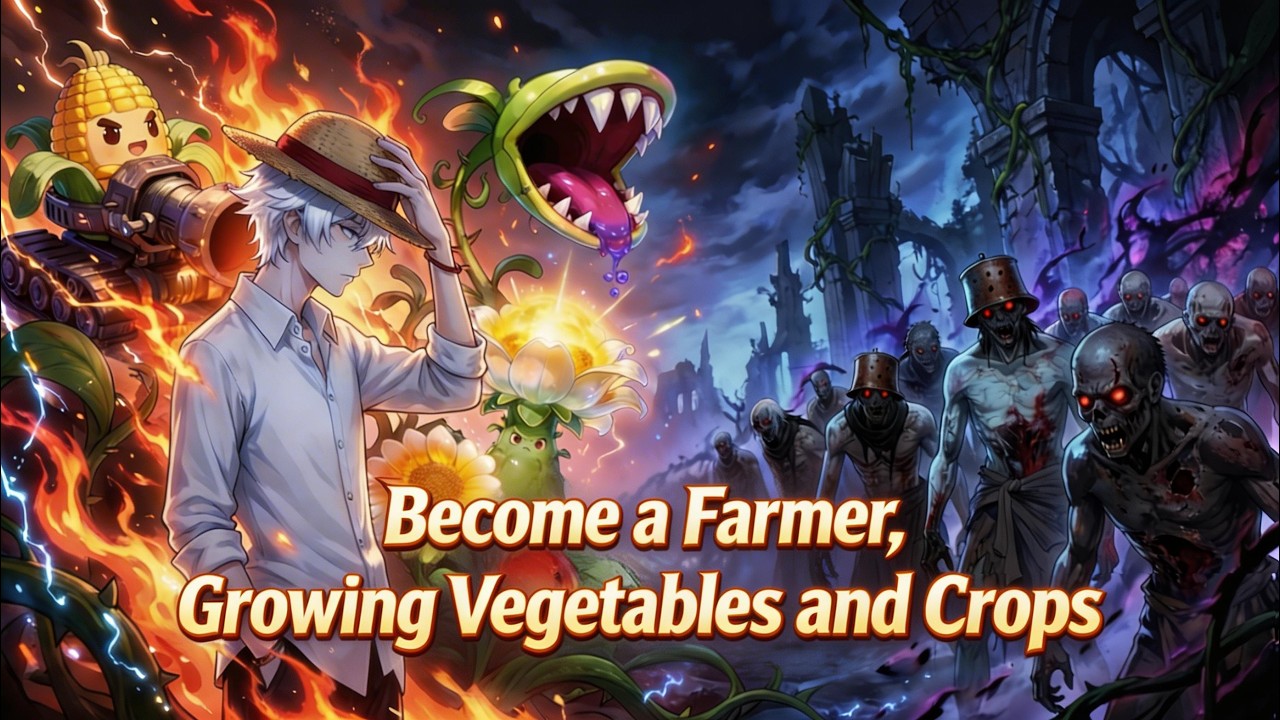 😆 Change Job to Farmer: Plants vs Zombies!