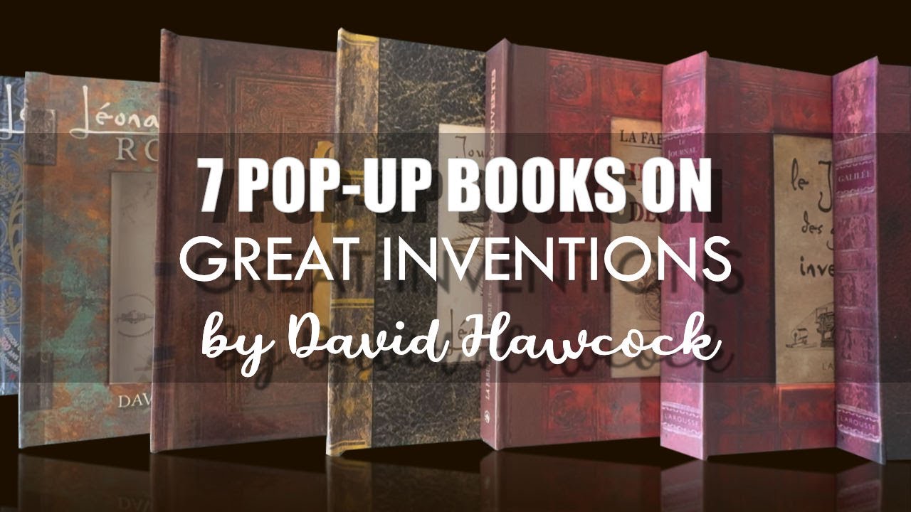 David Hawcock's Pop-up Books on Inventions - Leonardo da Vinci - Galileo