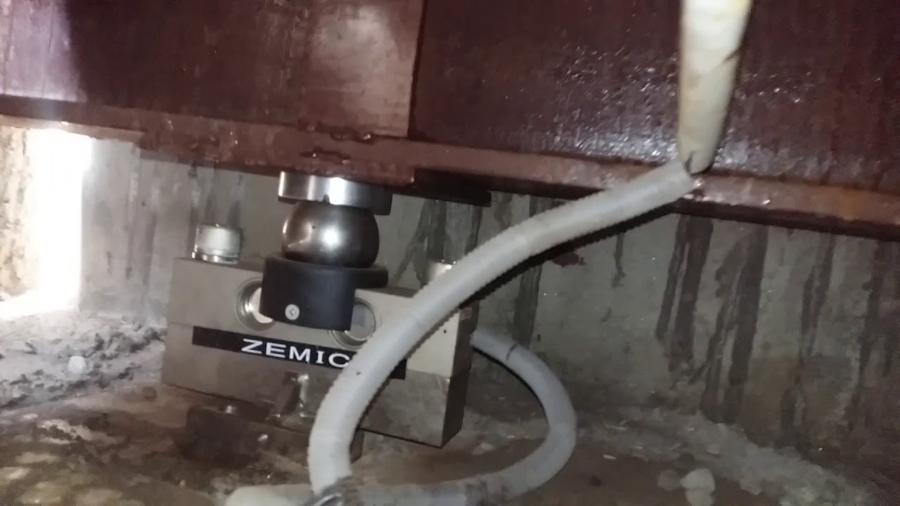 Zamic 30Ton Load Cell inside of Weigh Bridge by Care International Scale