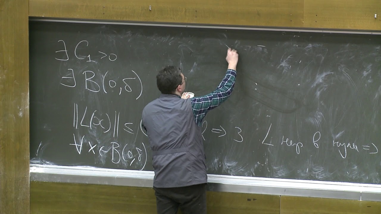 Шапошников С. В. - Математический анализ II - 12. Дифференцируемые функции