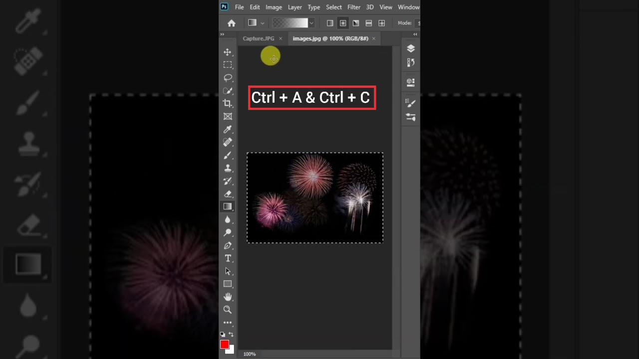Fireworks Photoshop toturial #short #viral #photoshop #photoshoptutorial