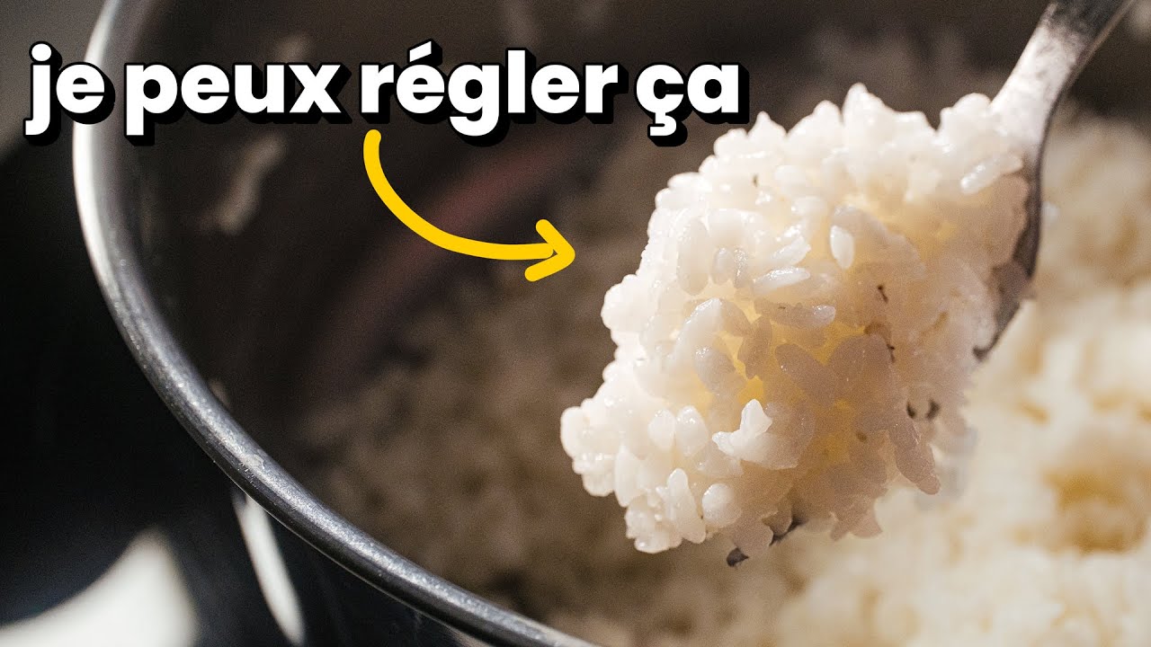 Pourquoi vous ratez votre riz à chaque fois 🍚 (Tuto cuisson du riz)