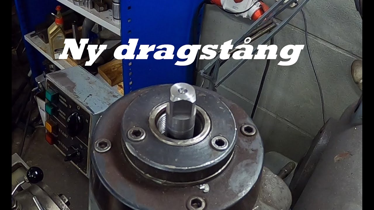 Ny dragstång till Abene fräsen