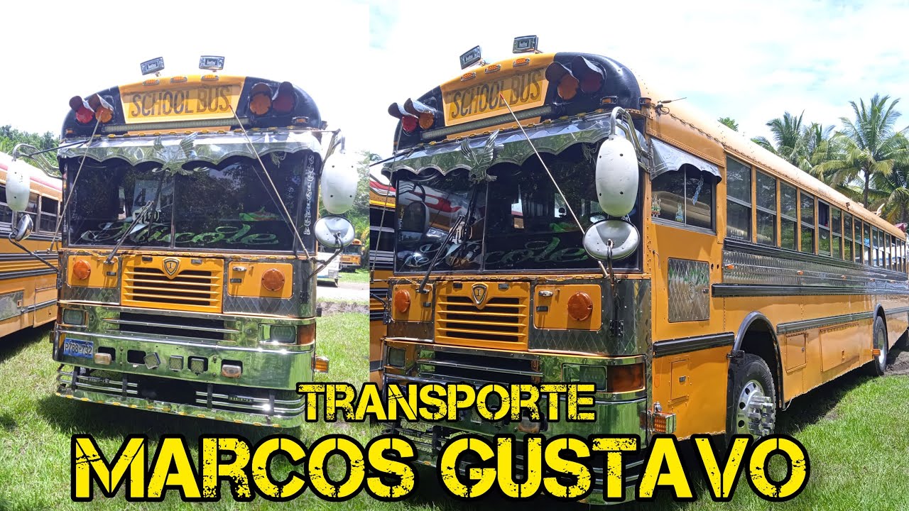 Transporte MARCOS GUSTAVO: Salsera esta Inter de Sonsonate 😎