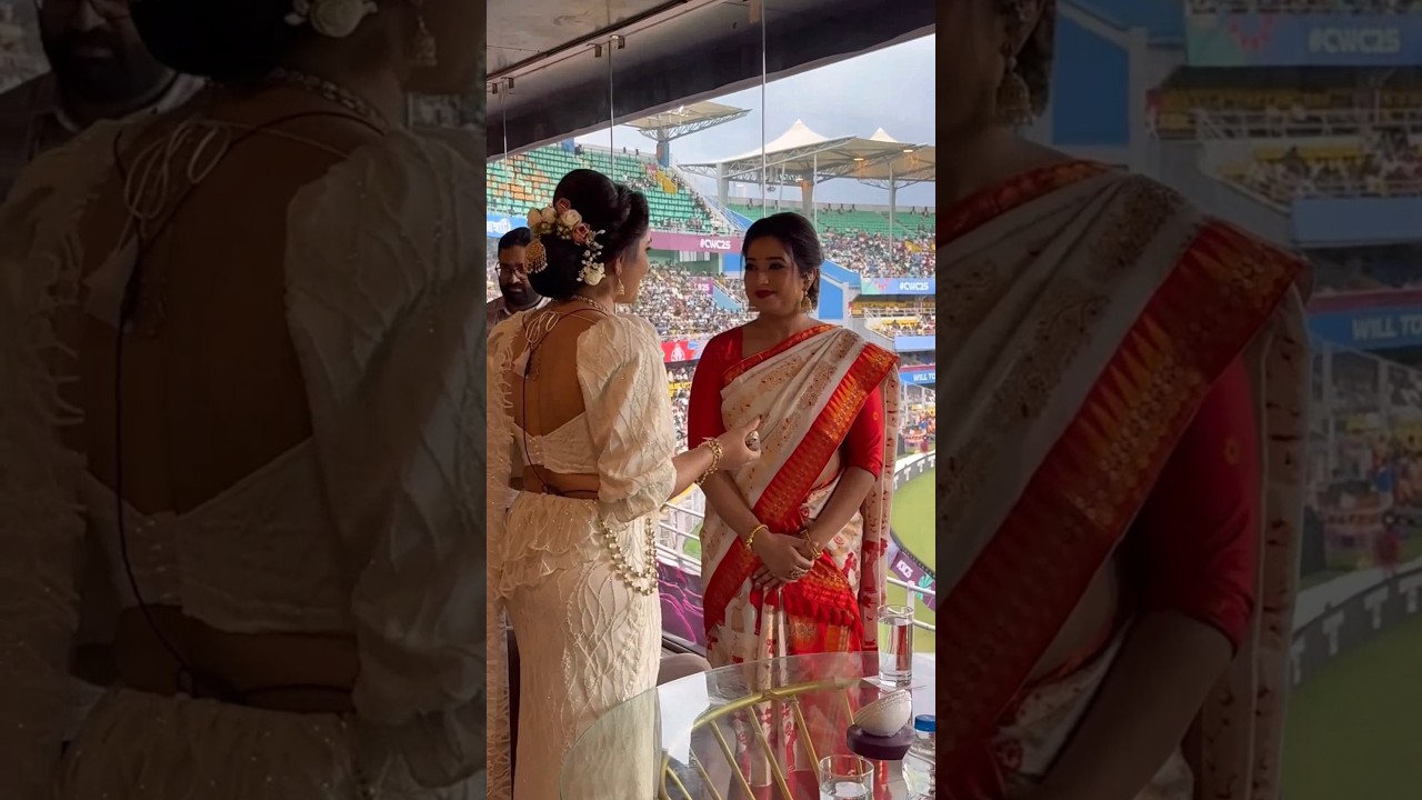 Shreya Ghoshal perform Guwahati ICC World Cup woman | ￼Assamese Mekhela Chador