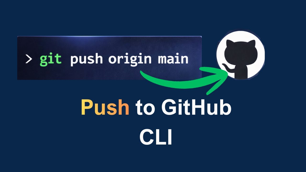 How to Push Your Project to GitHub Using CLI (Beginner Friendly)