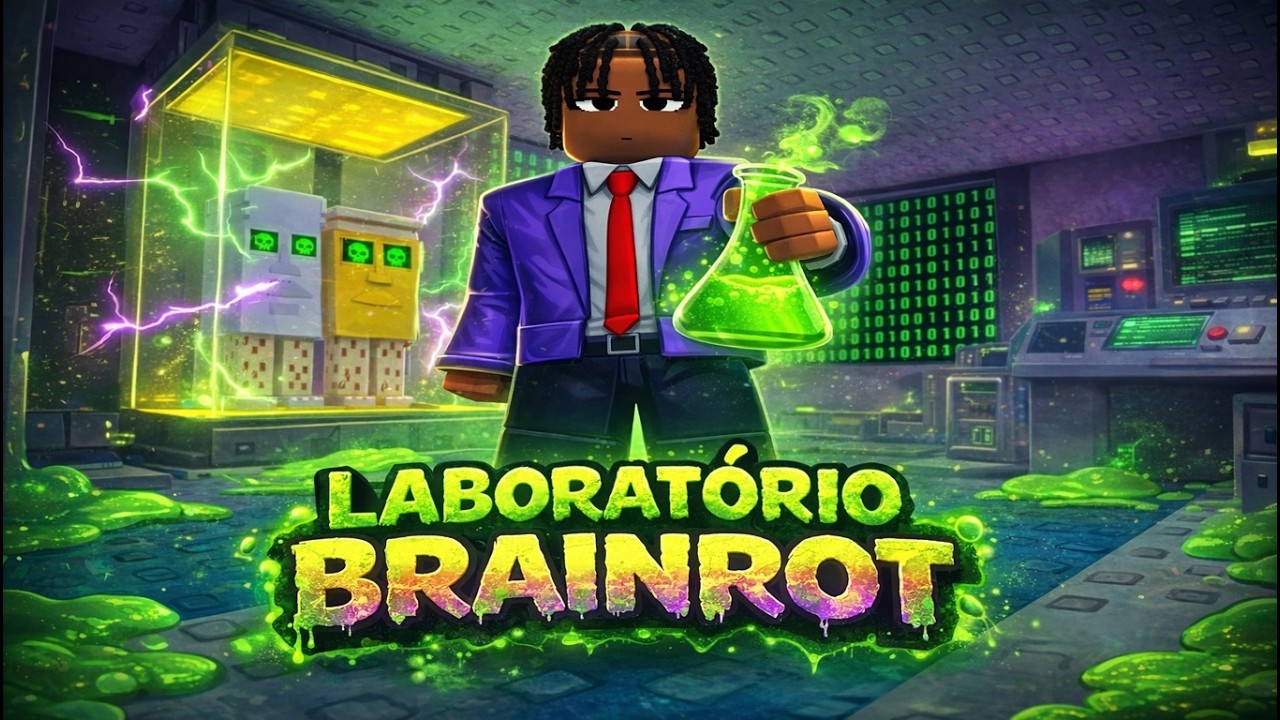 LABORATORIO PARA BRAINROT Ao VIVO #Roblox