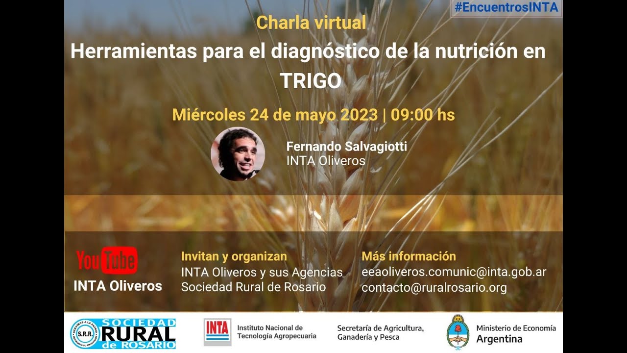 Charla virtual: Herramientas para el diagnóstico de la nutrición en TRIGO