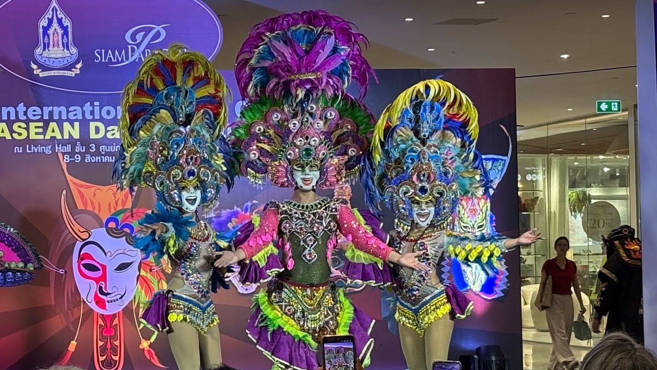 Philippines’ MassKara Festival | Thailand Int’l Mask Carnival and ASEAN DAY 2025 | Siam Paragon 