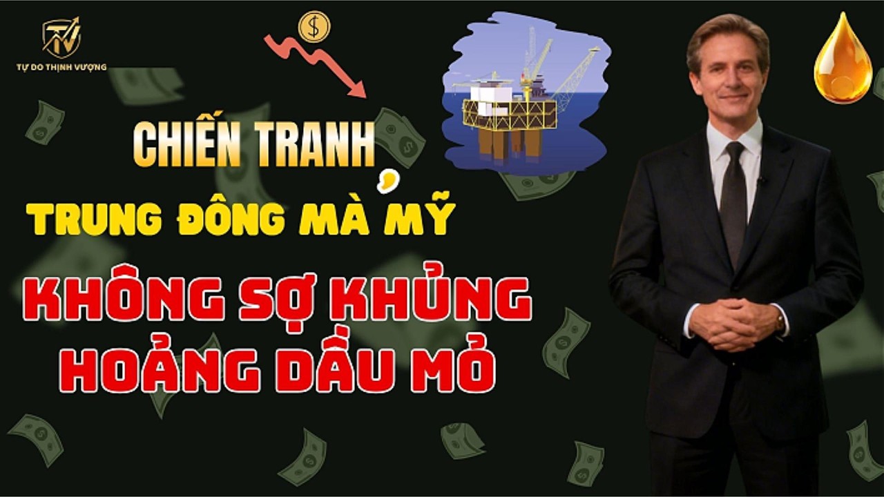 Chiến Tranh Trung Đông Nhưng Mỹ Không Sợ Khủng Hoảng Dầu Mỏ