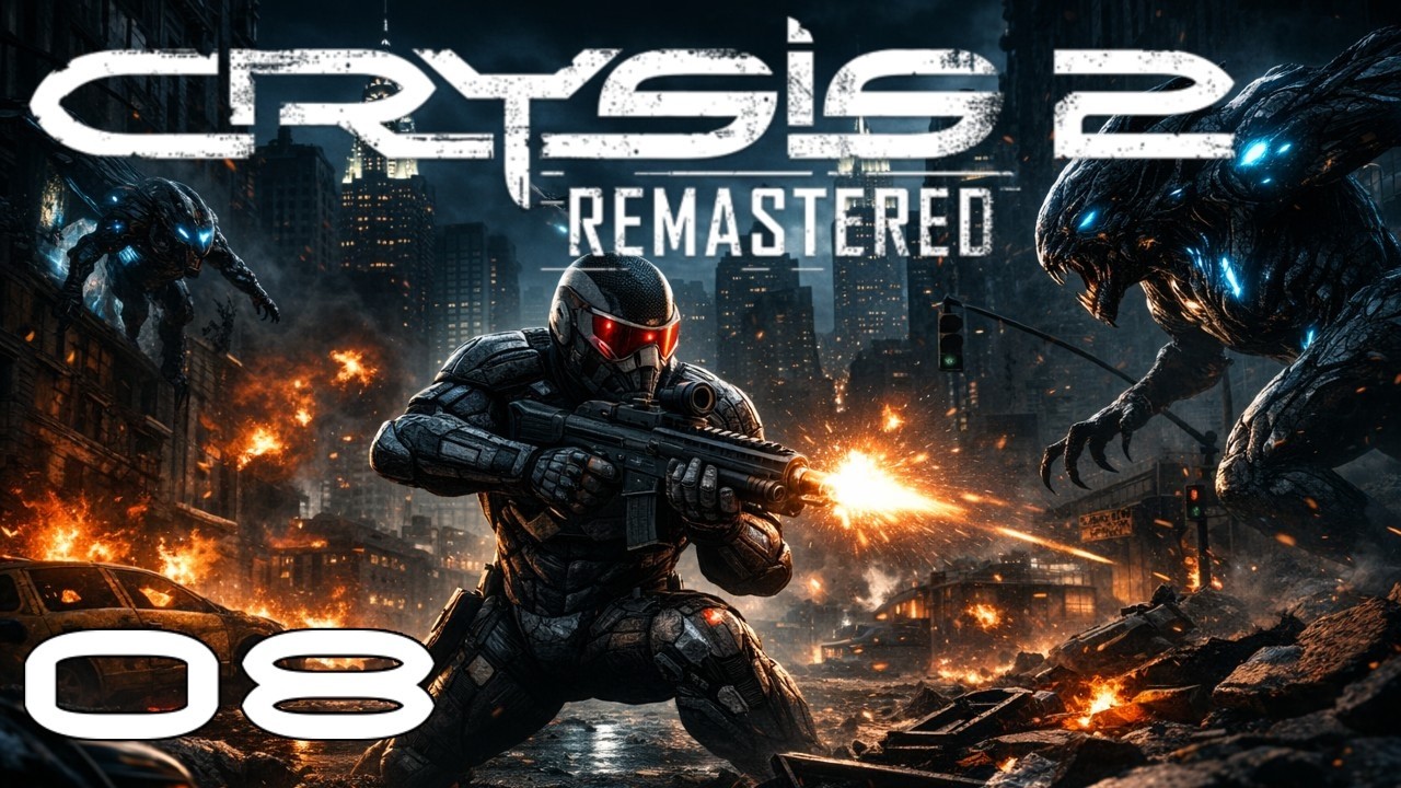 CRYSIS 2 REMASTERED Gameplay Walkthrough Part 8 [ 2K 60FPS PC]
