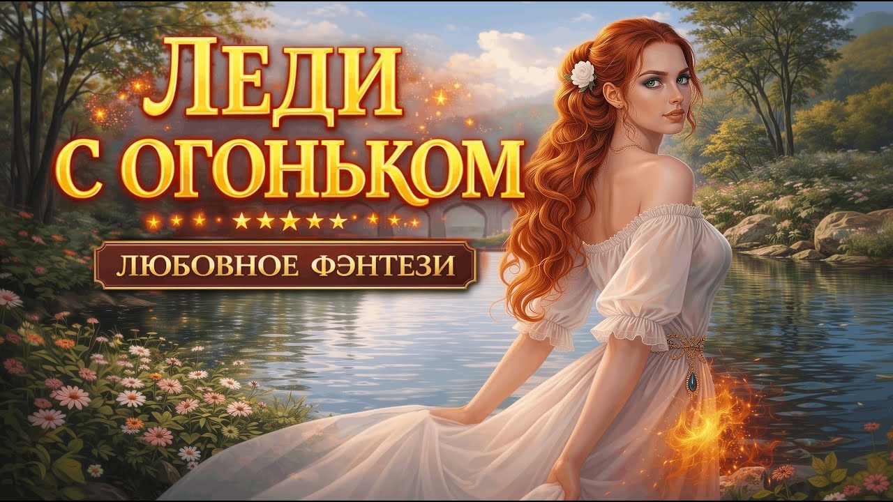 АУДИОКНИГА ПОЛНОСТЬЮ:ЛЕДИ С ОГОНЬКОМ | ЛЮБОВНОЕ ФЭНТЕЗИ
