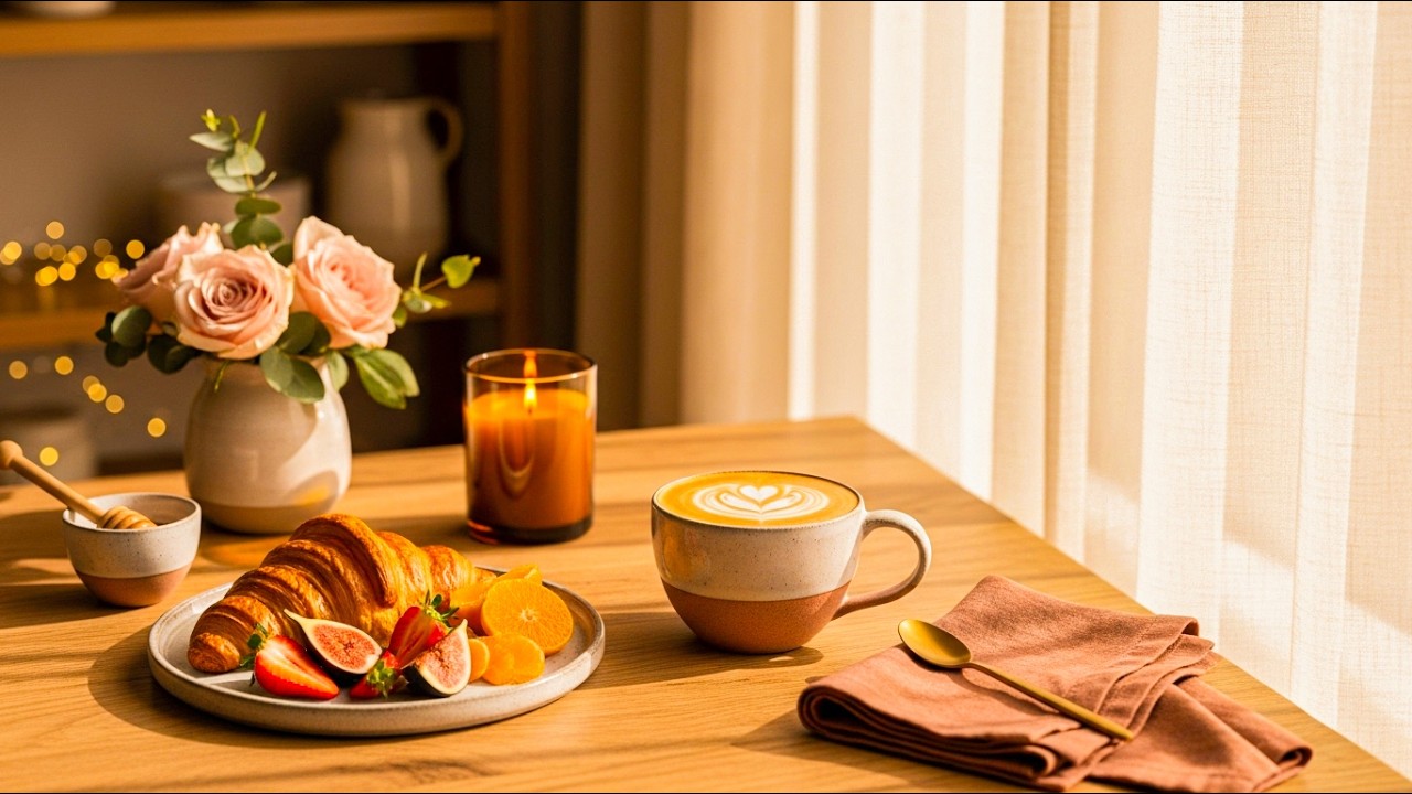 Positive February Focus Jazz ☕ Smooth Coffee Jazz Instrumental & Bossa Nova Piano for Productivity