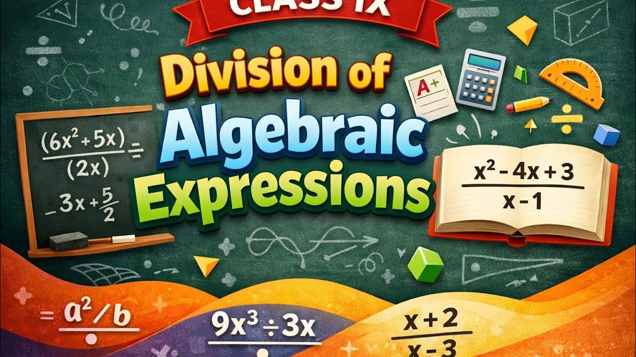 Class IX, How to Divide any Polynomial by other Polynomial?