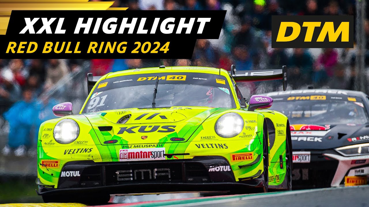 Slick Tyre Gamble and First-Lap Chaos! | XXL Highlight Race 1 | DTM Red Bull Ring 2024