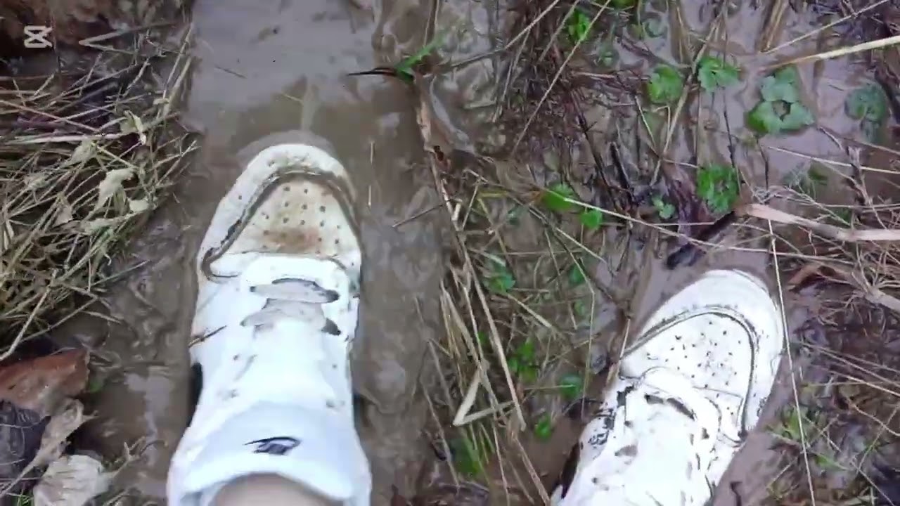 Nike court borough in mud