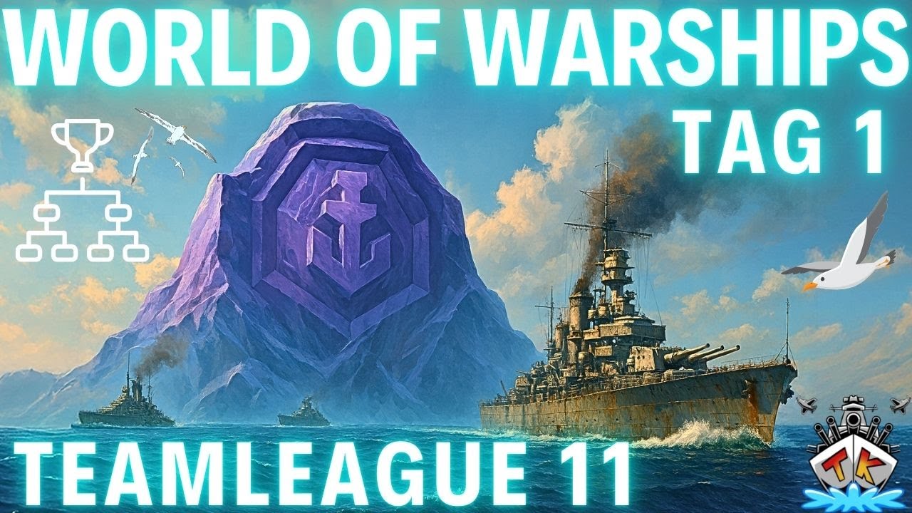 ⚓ Team League 11 beginnt! | World of Warships Turnier – Erster Spieltag 🚀