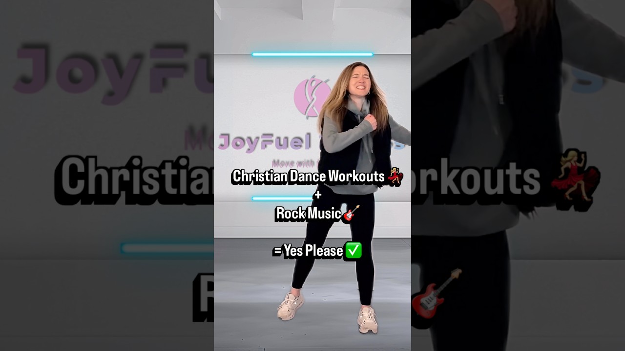 Christian dance workouts + rock music = yes please 🙏🏻 